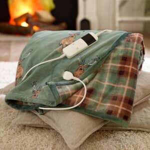 Highland Fell Sherpa Heated Throw