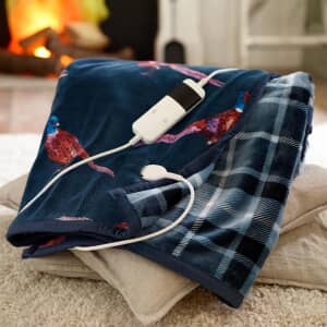 Pheasant Sherpa Heated Throw