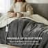 Dimplex Super Cosy Heated Sherpa Throw small 9102B