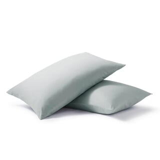 Plain Pillowcase Pair Nordic Mist Grey