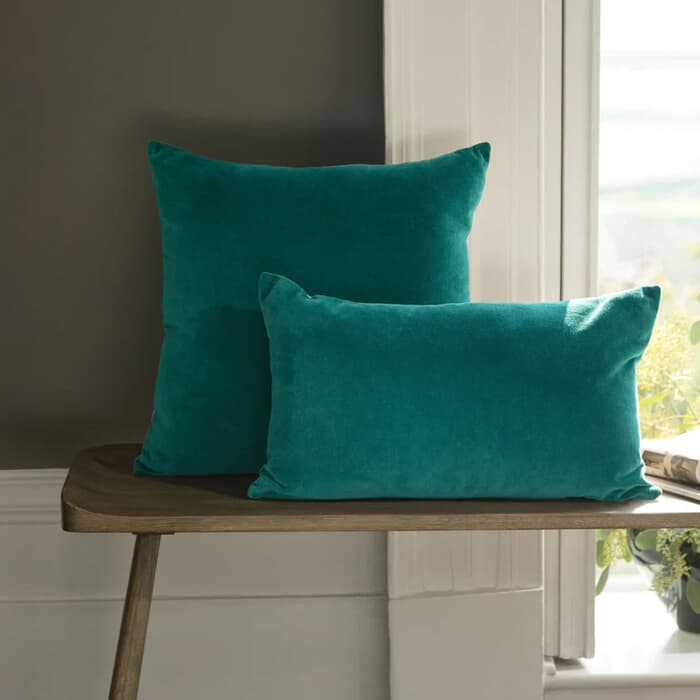 Christy Jaipur Cushion Peacock large
