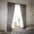 Vantona Damask Jacquard Silver small 9133E