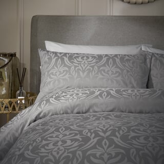 Damask Jacquard Silver