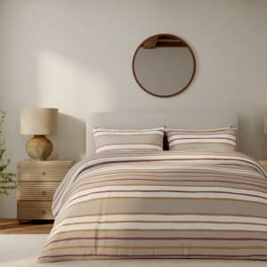 Drawn Stripe Beige