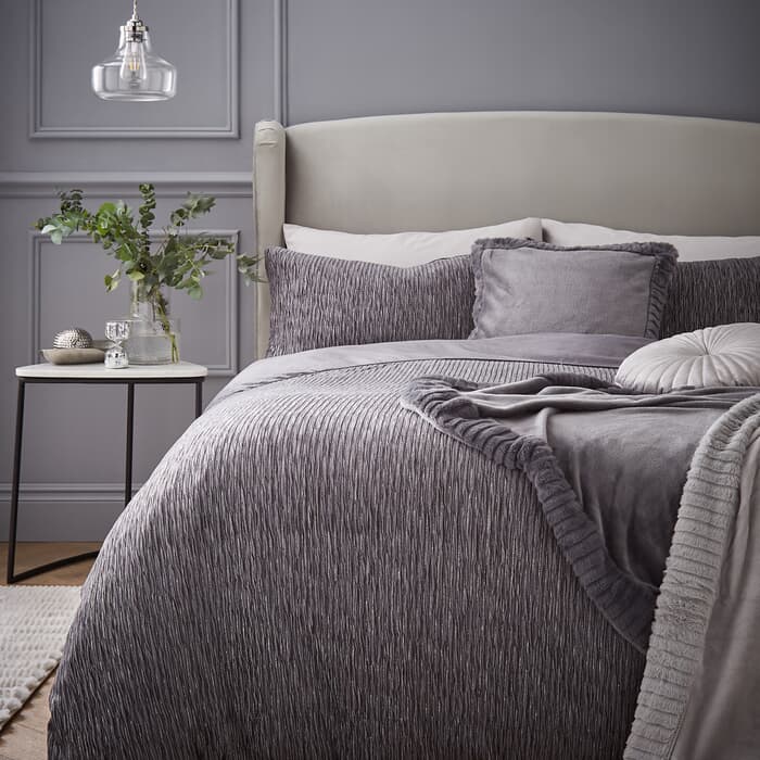 Catherine Lansfield Allure Sparkle Grey large