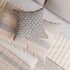 Helena Springfield Folk Ditsy Cushion Graphite/Copper small 9160A