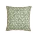 Folk Ditsy Cushion in Green/Pink