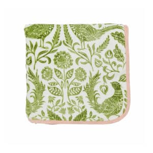 Pheasant Fleece Green/Pink