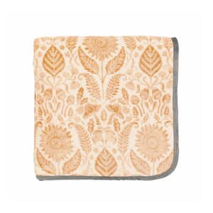 Sunflower Fleece Throw Graphite/Copper