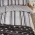 Helena Springfield Beach House Stripe Linen and Grey small 9177A