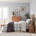 Hudson Check Brushed Cotton Charcoal and Linen