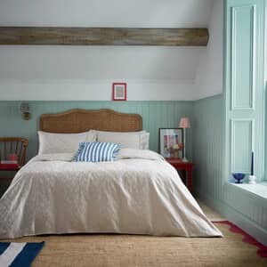 Floral Trail Jacquard Soft Linen