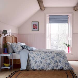 Hedgerow Print Blue