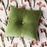 Ted Baker TB Quilted Cushion Green small 9206A