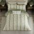 Sanderson National Trust Cobnut Stripe Leaf Green small 9217A