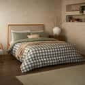 Olive Gingham Coverless Duvet