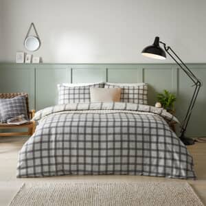Canberra Check Grey/Natural