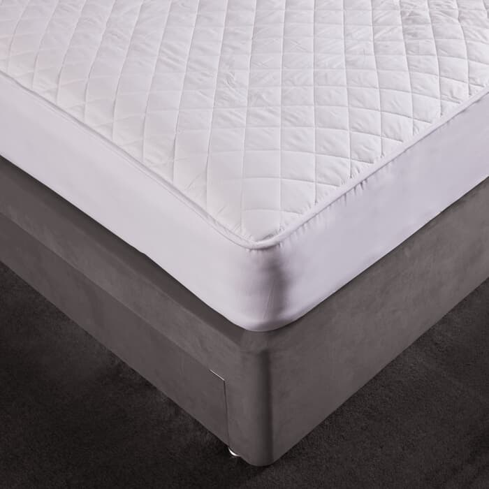 TLC 5 Star Pure Cotton Quilted Mattress Protectors large