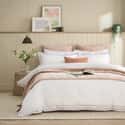 Wave Embroidery Rose Pink