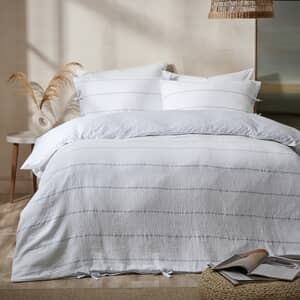 White Stripe Gauze