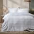 Vantona White Stripe Gauze small