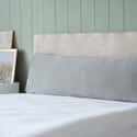 Velvet Bolster Cushion Cloud