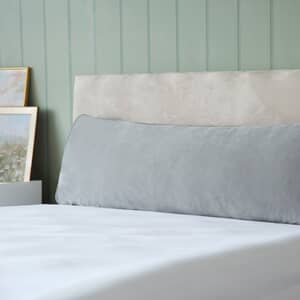 Velvet Bolster Cushion Cloud