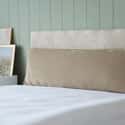 Velvet Bolster Cushion Taupe
