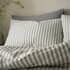 Pineapple Elephant Cotton Rich Woven Stripe Grey small 9384A