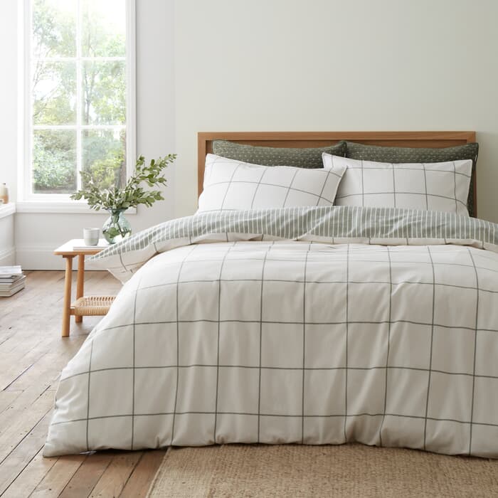 Bianca Brushed Regal Check Green large