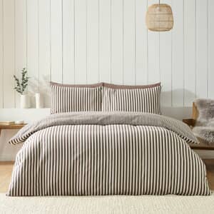 Brushed Stripe Chocolate