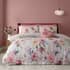 Catherine Lansfield Floral Stripe Cream small 9390A