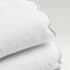 Christy Scallop Edge Towel Silver small 9399C