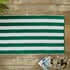 Deyongs Cabana Bay Beach Towel Green small 9412C