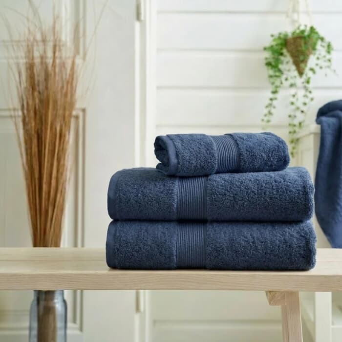 Deyongs Studio 1846 Plush Towels Indigo large