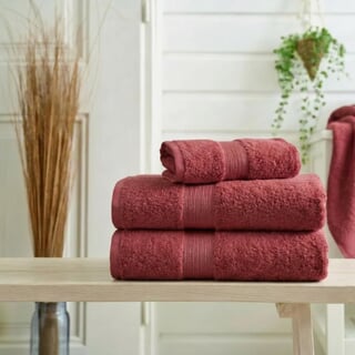Studio 1846 Plush Towels Raspberry
