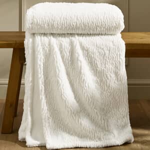 Textured Wave Faux Fur