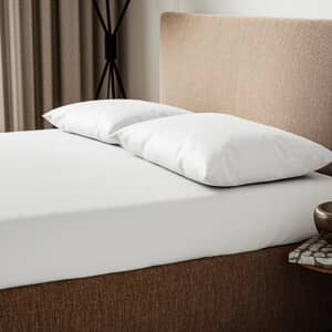 200 TC Plain Dye Sheet Set White