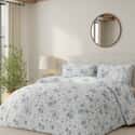 Tonal Floral Blue