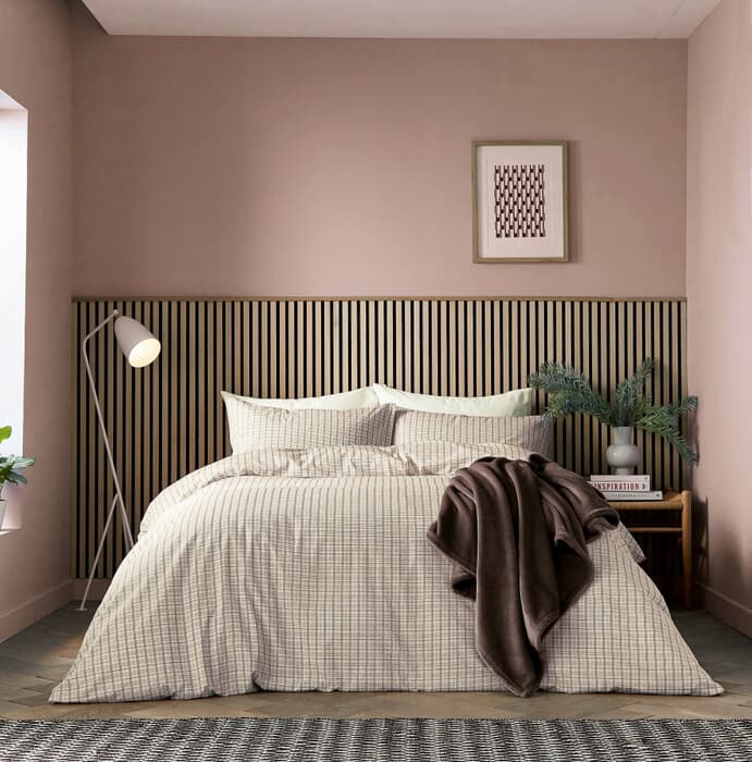 Helena Springfield Tranquil Check Chocolate large