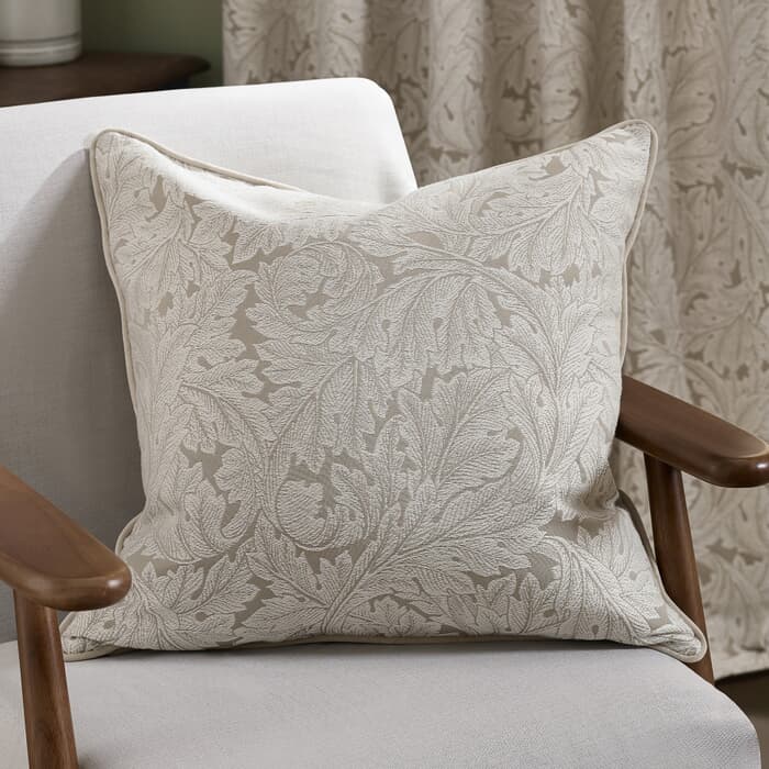 Morris and Co Acanthus Cushion Linen large