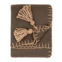Lowen Wool Blend Throw Chocolate