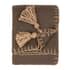 Furn Lowen Wool Blend Throw Chocolate small