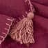 Furn Lowen Wool Blend Throw Berry small 9492A