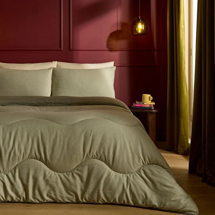 Night Lark Soft Weave Olive Green large