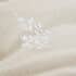 Bianca Brushed Embroidery Leaf Natural small 9551B