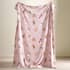 Catherine Lansfield Christmas Gingerbread Striped Throw small 9582A