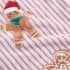 Catherine Lansfield Christmas Gingerbread Striped Throw small 9582B