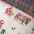Catherine Lansfield Christmas Highland Cow small 9583D