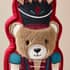 Catherine Lansfield Christmas Nutcracker Bear Cushion small 9585A